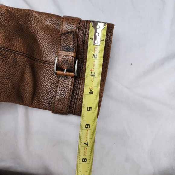 Stuart‎ Weitzman leather Sculpted heel leather boots 8.5 - Picture 12 of 13